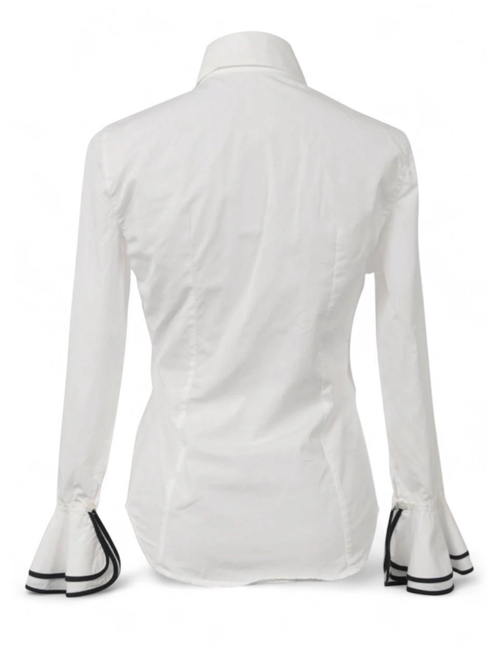 Anne Fontaine Paris FR 38 Button Down with Ruffles - Picture 2 of 10
